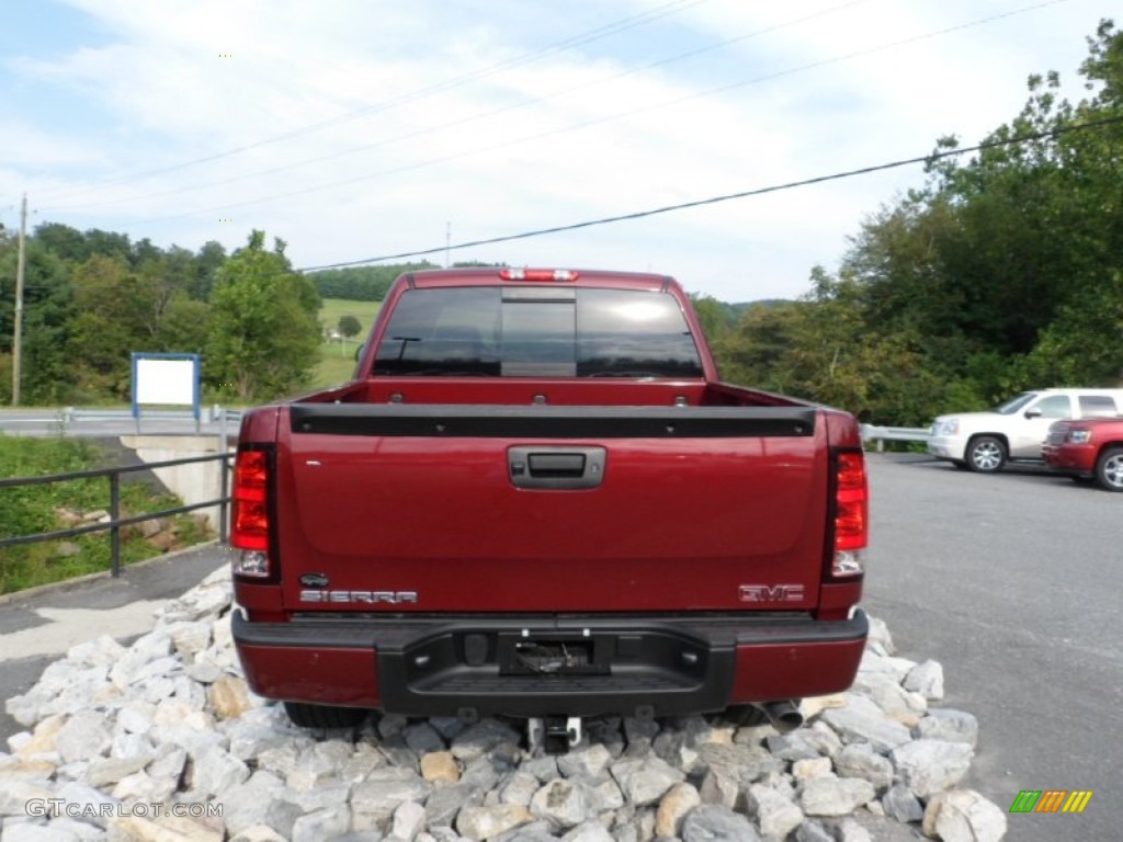 2013 Sierra 1500 Denali Crew Cab AWD - Sonoma Red Metallic / Cocoa/Light Cashmere photo #7