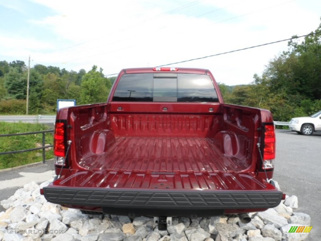 2013 Sierra 1500 Denali Crew Cab AWD - Sonoma Red Metallic / Cocoa/Light Cashmere photo #9
