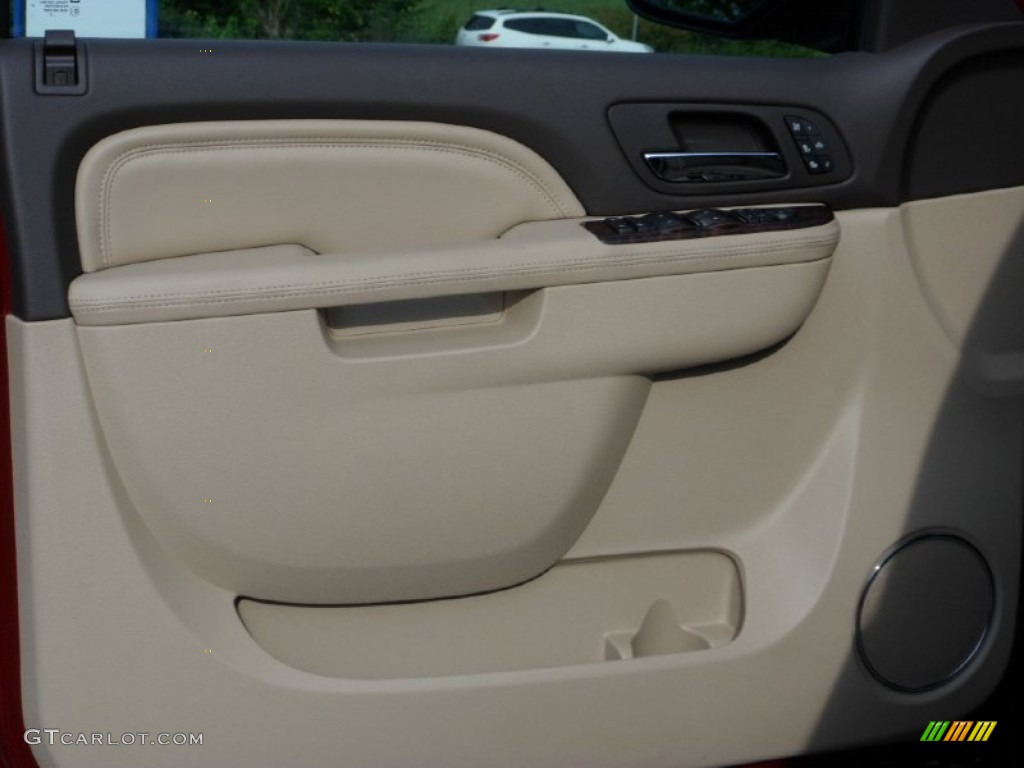 2013 Sierra 1500 Denali Crew Cab AWD - Sonoma Red Metallic / Cocoa/Light Cashmere photo #14