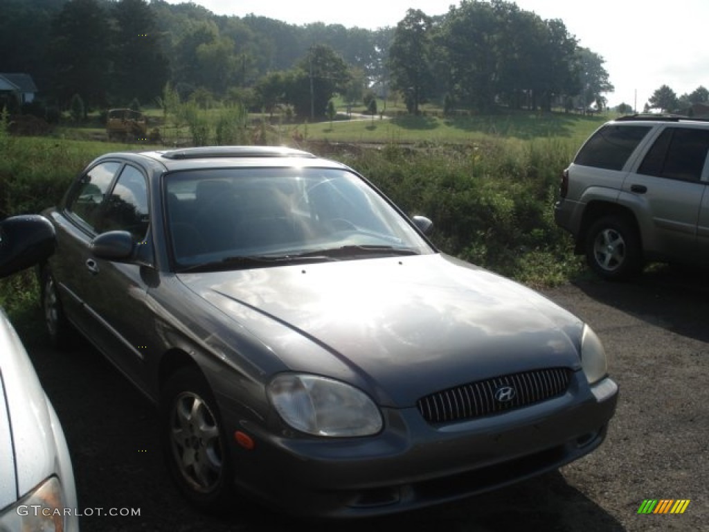 2001 Sonata GLS V6 - Gray Metallic / Gray photo #1