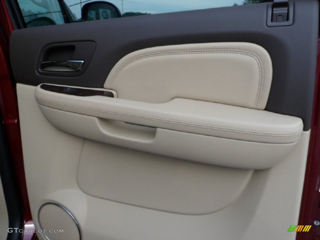 2013 Sierra 1500 Denali Crew Cab AWD - Sonoma Red Metallic / Cocoa/Light Cashmere photo #31