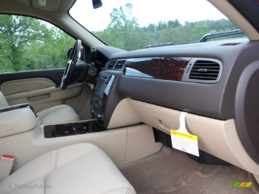 2013 Sierra 1500 Denali Crew Cab AWD - Sonoma Red Metallic / Cocoa/Light Cashmere photo #36