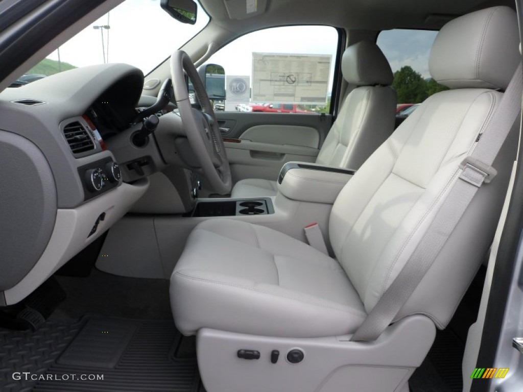 2013 GMC Sierra 2500HD SLT Crew Cab 4x4 Front Seat Photo #70070161