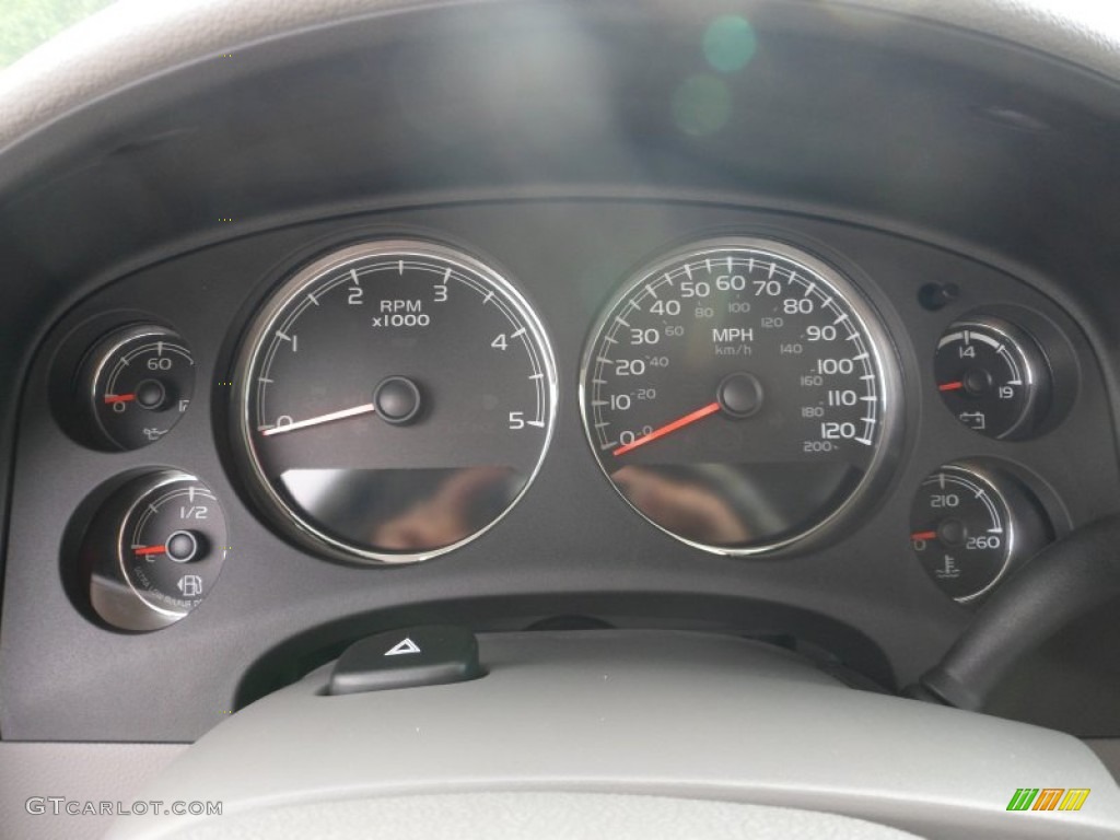 2013 GMC Sierra 2500HD SLT Crew Cab 4x4 Gauges Photo #70070219