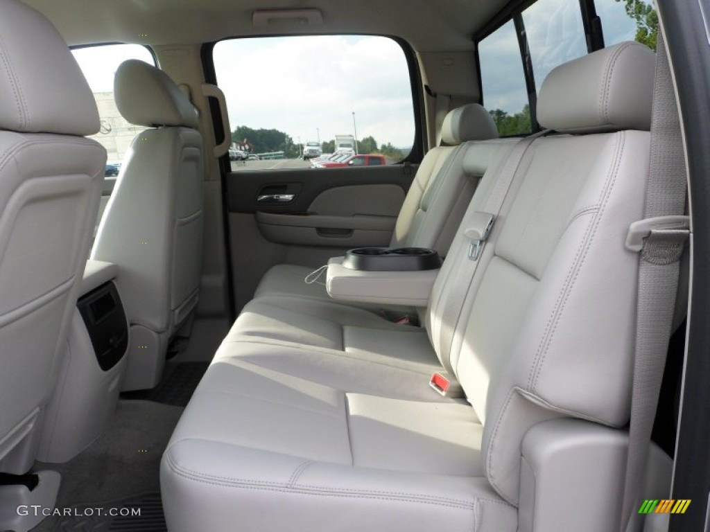 Dark Titanium/Light Titanium Interior 2013 GMC Sierra 2500HD SLT Crew Cab 4x4 Photo #70070346
