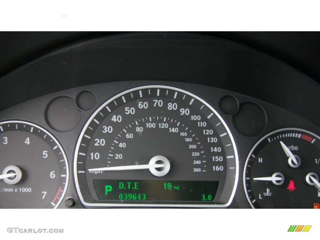2007 Saab 9-3 Aero Convertible Gauges Photo #70070376