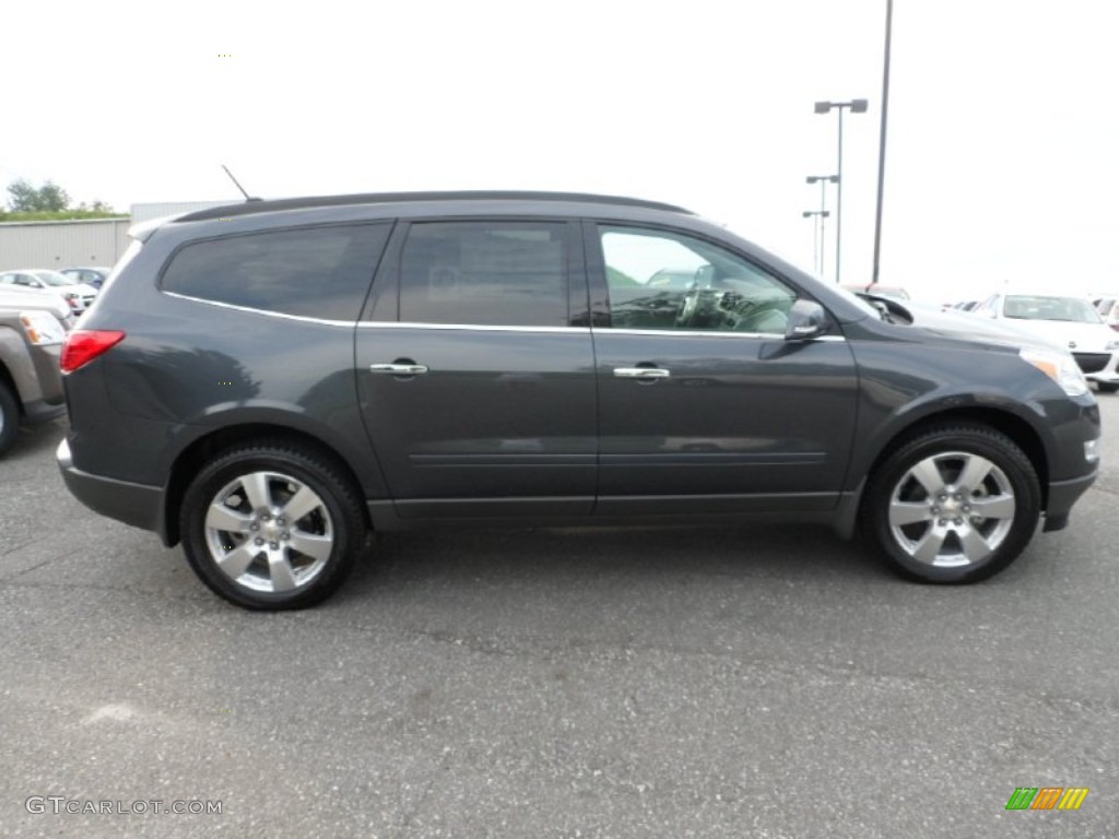 Cyber Gray Metallic 2012 Chevrolet Traverse LT AWD Exterior Photo #70071426