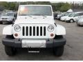 2012 Bright White Jeep Wrangler Sahara 4x4  photo #2