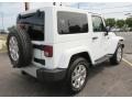 2012 Bright White Jeep Wrangler Sahara 4x4  photo #6