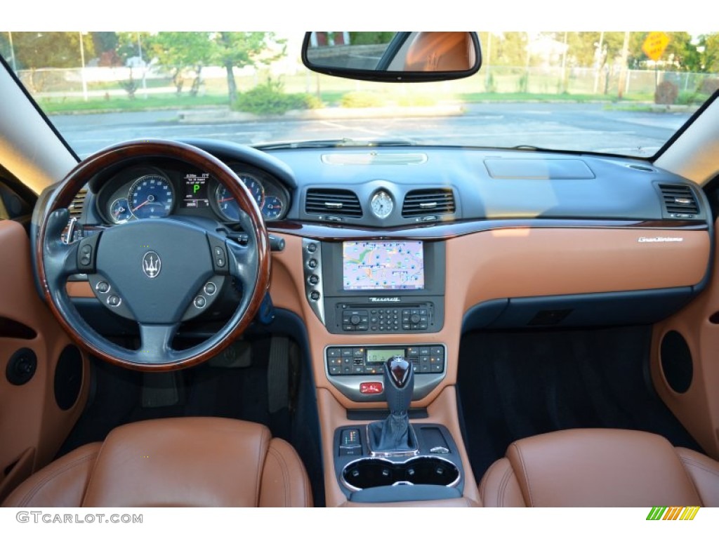 2008 Maserati GranTurismo Standard GranTurismo Model Cuoio Dashboard Photo #70071794