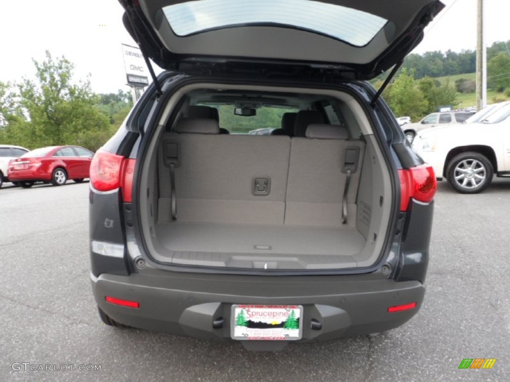 2012 Traverse LT AWD - Cyber Gray Metallic / Dark Gray/Light Gray photo #33