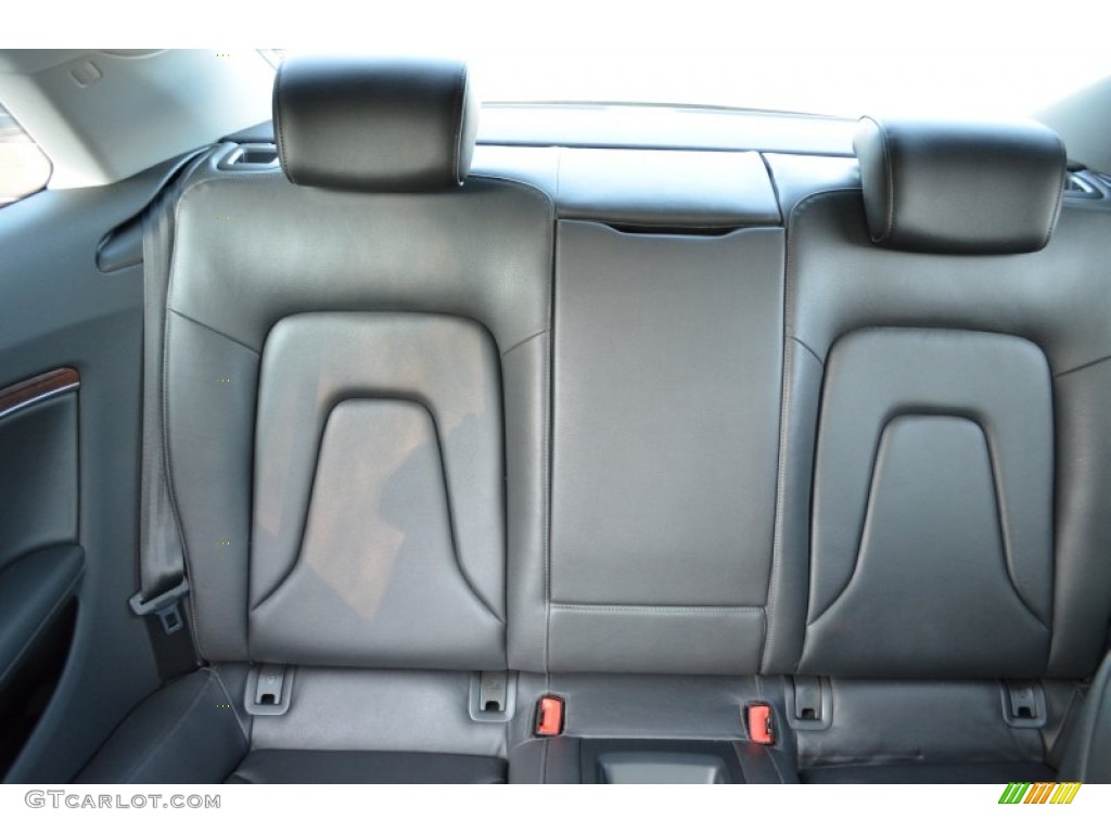 Black Interior 2009 Audi A5 3.2 quattro Coupe Photo #70072172