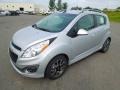 2013 Silver Ice Chevrolet Spark LT  photo #1