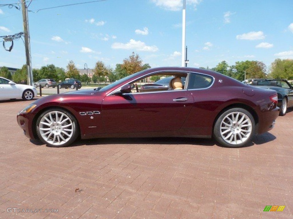 Bordeaux Pontevecchio (Dark Red) 2009 Maserati GranTurismo Standard GranTurismo Model Exterior Photo #70072710