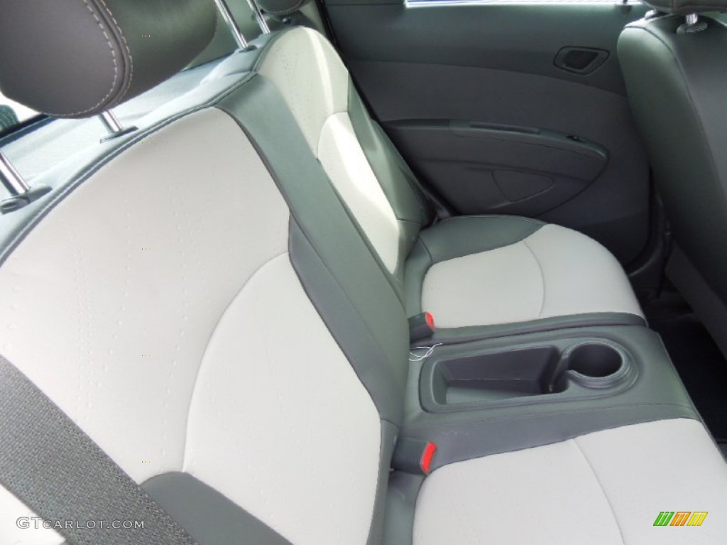 Light Titanium/Silver Interior 2013 Chevrolet Spark LT Photo #70072816