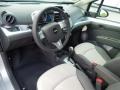 2013 Chevrolet Spark Light Titanium/Silver Interior Prime Interior Photo