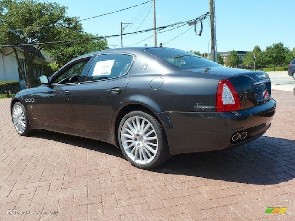 2013 Quattroporte S - Grigio Granito (Dark Grey) / Nero photo #4