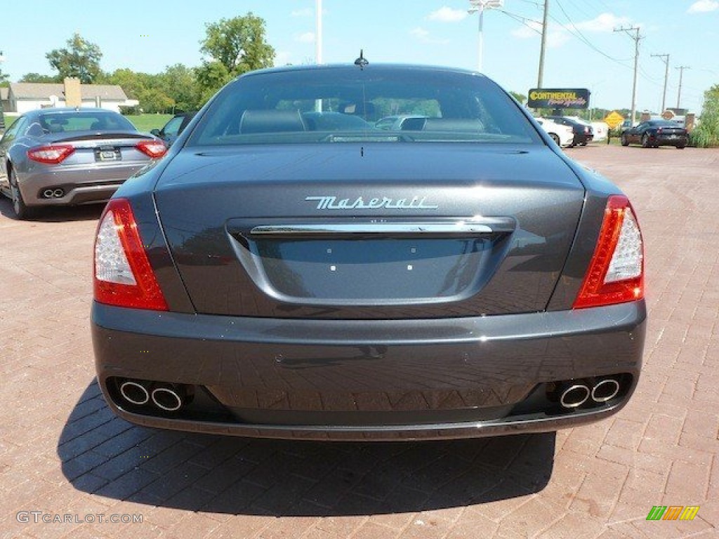2013 Quattroporte S - Grigio Granito (Dark Grey) / Nero photo #5