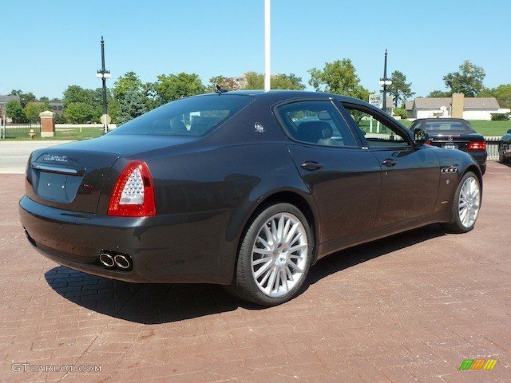 2013 Quattroporte S - Grigio Granito (Dark Grey) / Nero photo #6