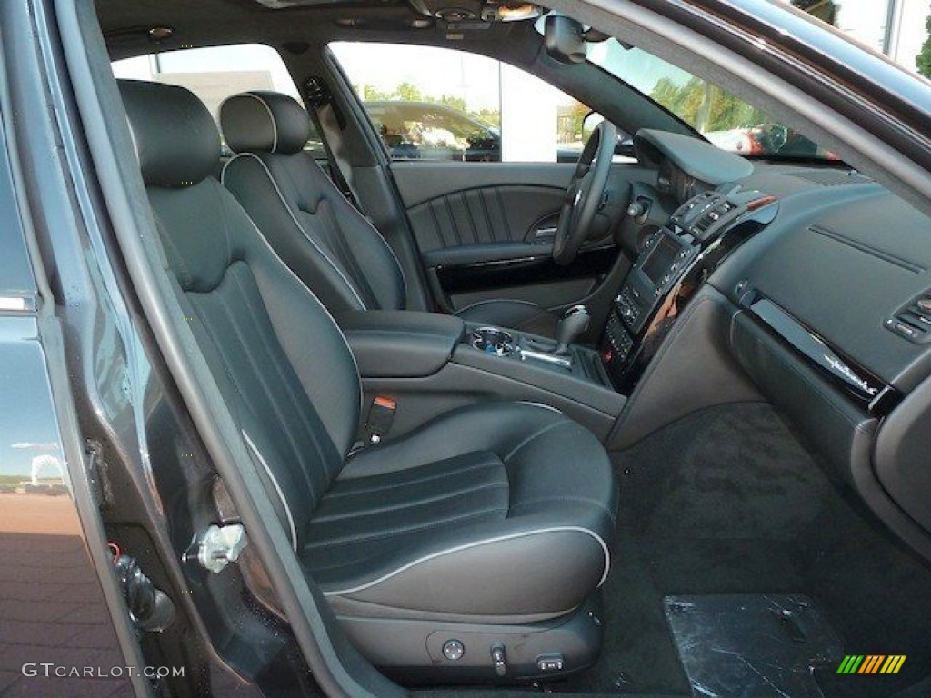 2013 Quattroporte S - Grigio Granito (Dark Grey) / Nero photo #28