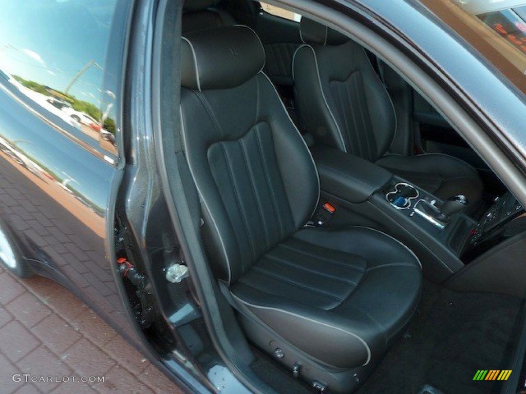 2013 Quattroporte S - Grigio Granito (Dark Grey) / Nero photo #29