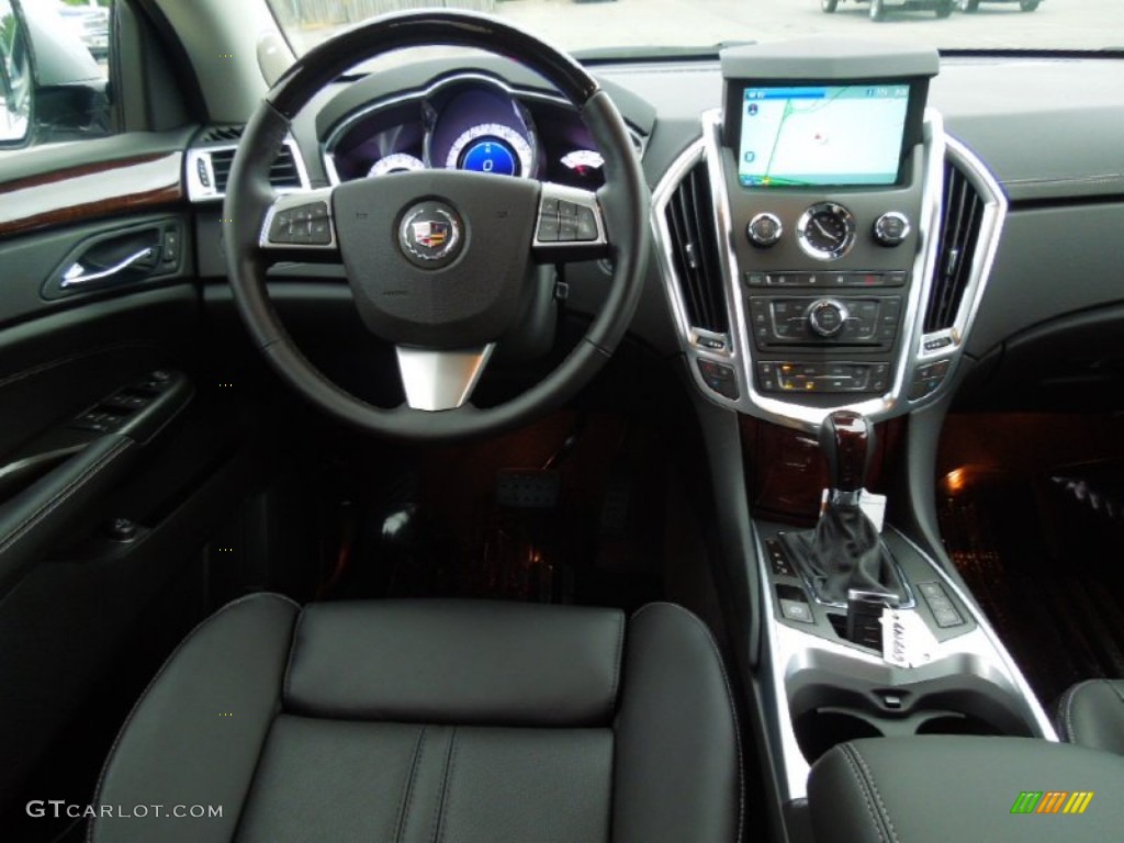 2012 Cadillac SRX Performance Ebony/Ebony Dashboard Photo #70073633