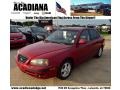 Electric Red Metallic 2005 Hyundai Elantra GT Sedan