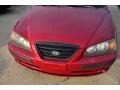 2005 Electric Red Metallic Hyundai Elantra GT Sedan  photo #9