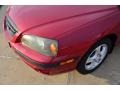 2005 Electric Red Metallic Hyundai Elantra GT Sedan  photo #10