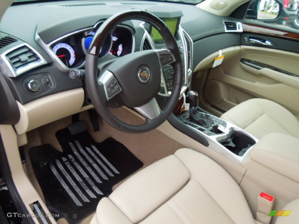 Shale/Ebony Interior 2012 Cadillac SRX Performance Photo #70074314