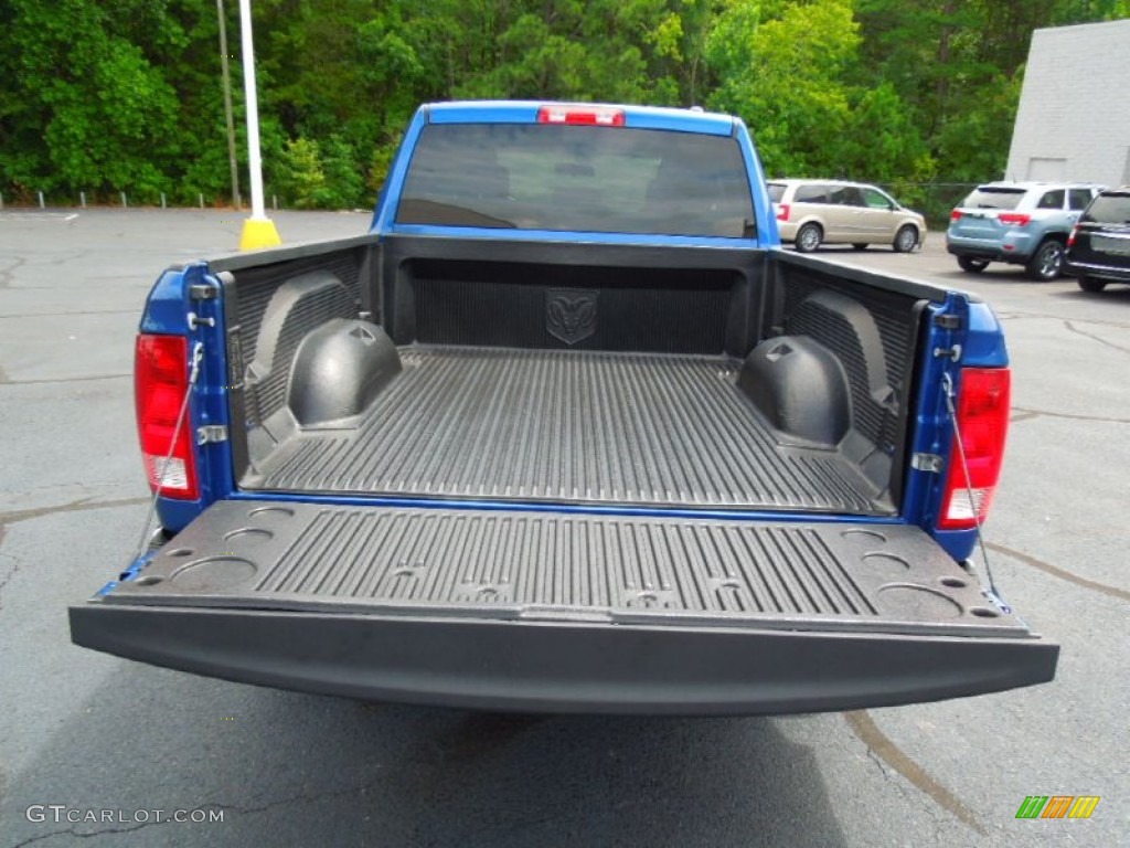 2011 Ram 1500 ST Quad Cab - Deep Water Blue Pearl / Dark Slate Gray/Medium Graystone photo #18