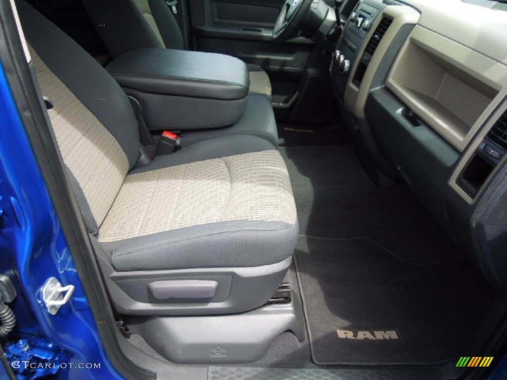 2011 Ram 1500 ST Quad Cab - Deep Water Blue Pearl / Dark Slate Gray/Medium Graystone photo #20