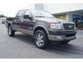 2005 Dark Stone Metallic Ford F150 Lariat SuperCrew 4x4  photo #1