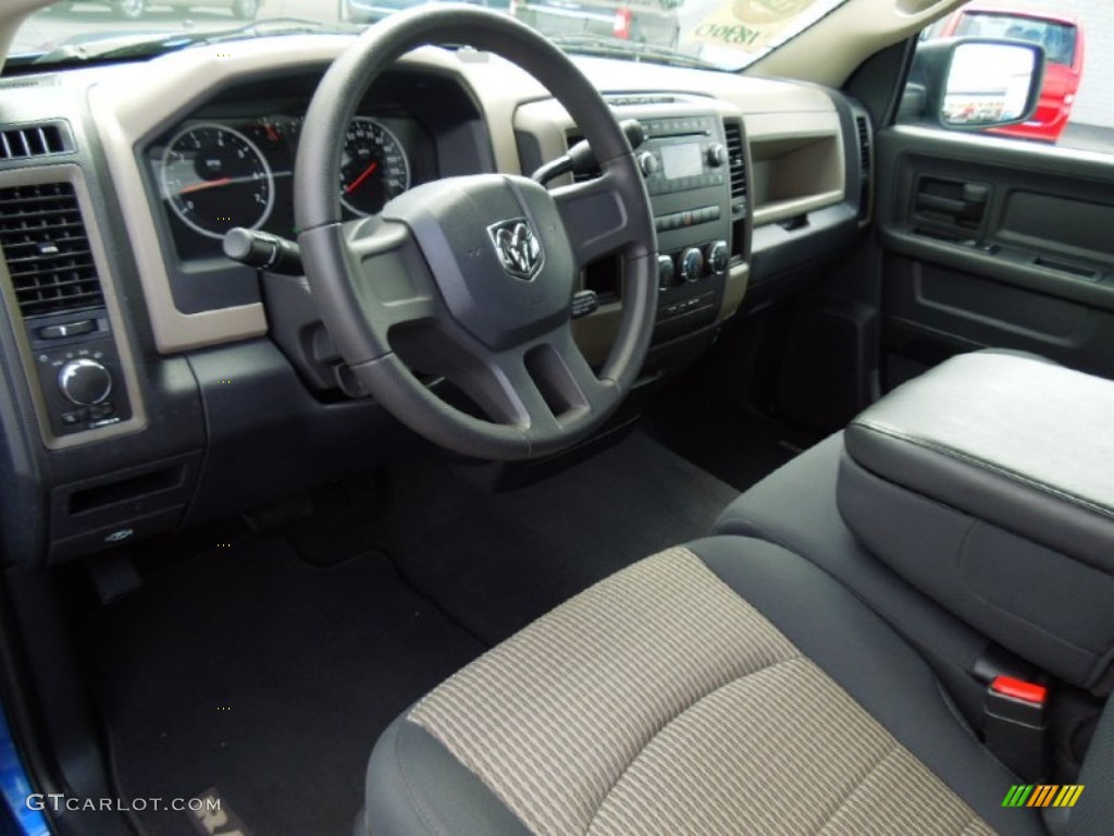 2011 Ram 1500 ST Quad Cab - Deep Water Blue Pearl / Dark Slate Gray/Medium Graystone photo #26