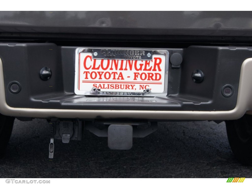 2005 F150 Lariat SuperCrew 4x4 - Dark Stone Metallic / Tan photo #20