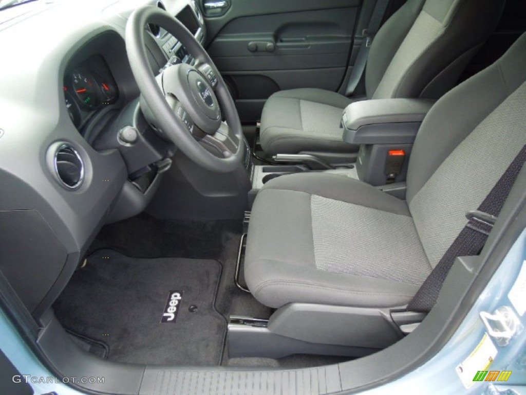 Dark Slate Gray Interior 2013 Jeep Patriot Sport Photo #70075361
