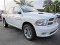 2012 Bright White Dodge Ram 1500 Sport Crew Cab  photo #4