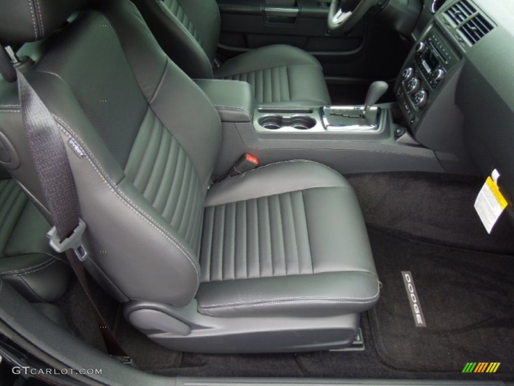 Dark Slate Gray Interior 2013 Dodge Challenger R/T Photo #70075731