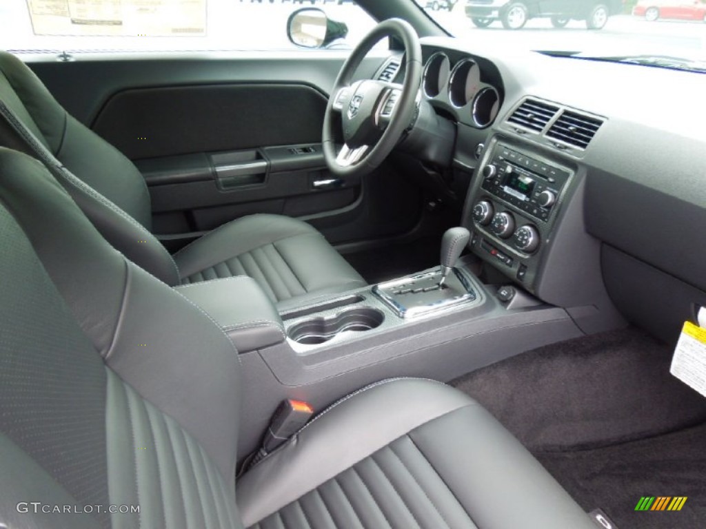 Dark Slate Gray Interior 2013 Dodge Challenger R/T Photo #70075737