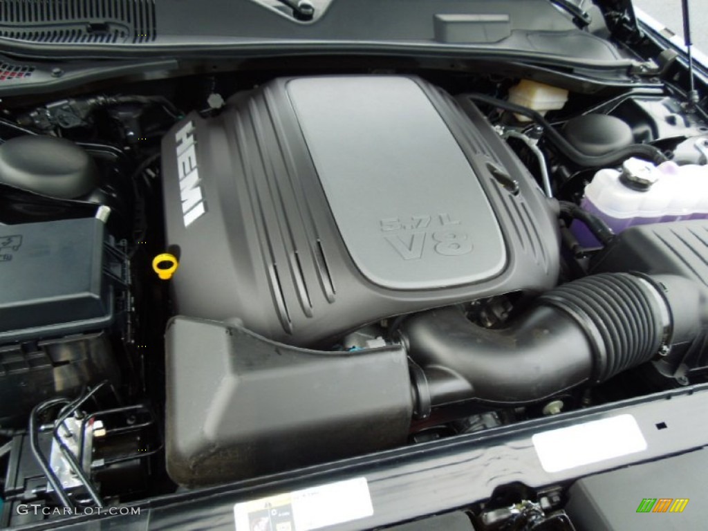 2013 Dodge Challenger R/T 5.7 Liter HEMI OHV 16-Valve VVT V8 Engine Photo #70075754