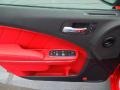Black/Red 2013 Dodge Charger R/T Door Panel