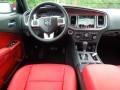 Black/Red 2013 Dodge Charger R/T Dashboard