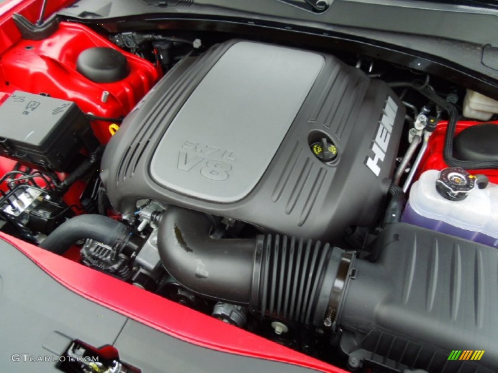 2013 Dodge Charger R/T 5.7 Liter HEMI OHV 16-Valve VVT V8 Engine Photo #70076102