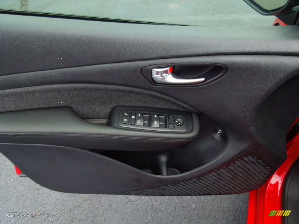 2013 Dodge Dart SE Black Door Panel Photo #70076168