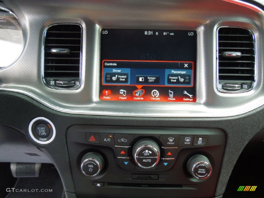 2013 Dodge Charger SXT Controls Photo #70076510
