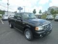 Black - Ranger XLT SuperCab 4x4 Photo No. 1