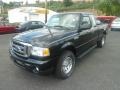 Black - Ranger XLT SuperCab 4x4 Photo No. 5