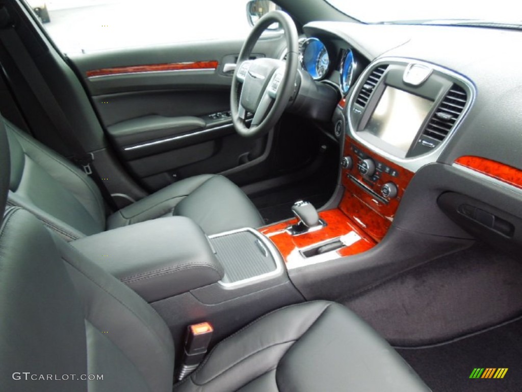 Black Interior 2013 Chrysler 300 Standard 300 Model Photo #70077077