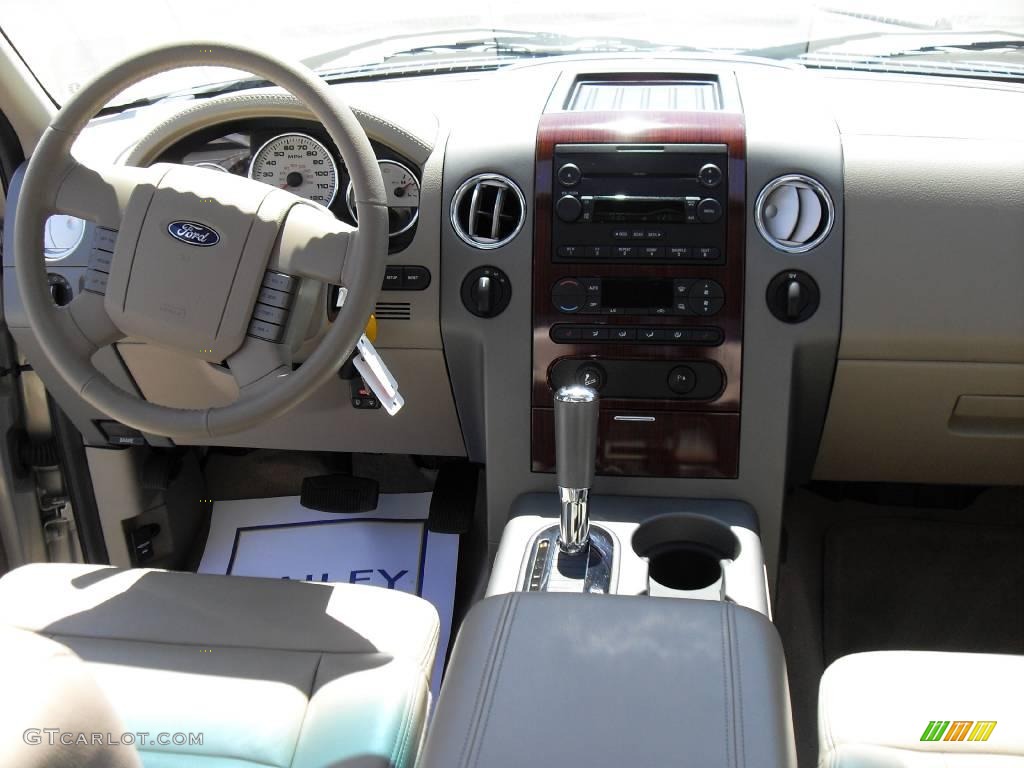 2006 F150 FX4 SuperCrew 4x4 - Smokestone Metallic / Tan photo #14