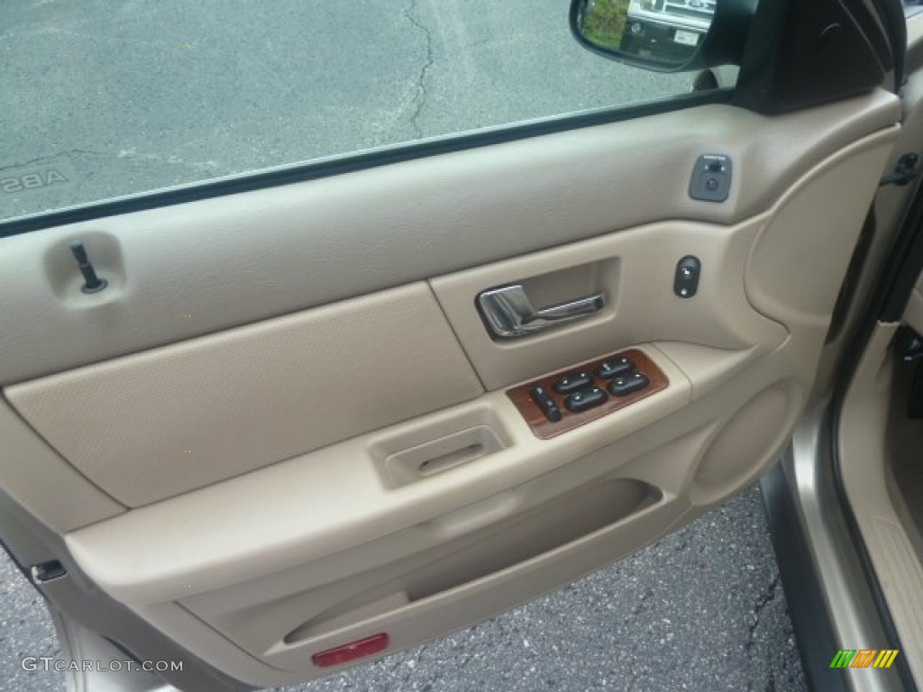 2003 Mercury Sable LS Premium Sedan Medium Parchment Door Panel Photo #70077170